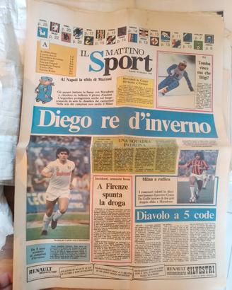 maradona giornali collezzione epoca