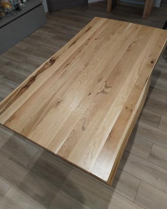 tavolo legno e vetro