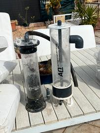 Reattore di zeolite e letto fluido acquario