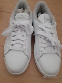 PUMA Smash V2 L Jr, Scarpe da Ginnastica Basse Uni