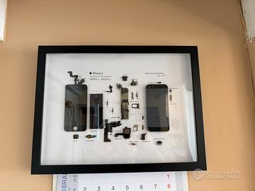 Quadro Artistico Apple iPhone 5 smontato