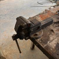 Morsa in ferro Braun apertura 200mm usata