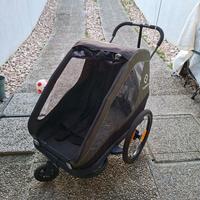 Carrellino bici porta bimbi