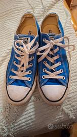 Converse all outlet star azzurre