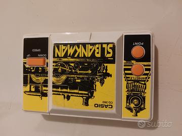 Gioco casio sl bankman gioco elettronico portatile