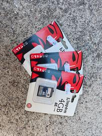 schede di memoria Kingston da 4GB