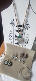 orecchini e collana