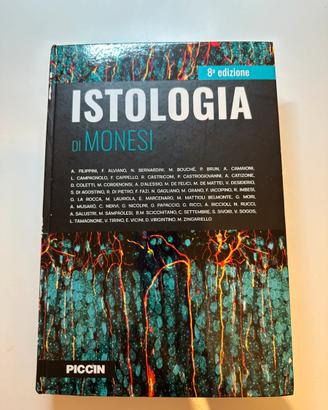 Istologia di Monesi edizione 8,Piccin