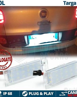 Luci TARGA LED per FIAT 500L CANBUS Luce BIANCA