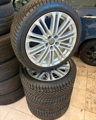 Cerchi gomme ruote audi A5 termiche invernali orig