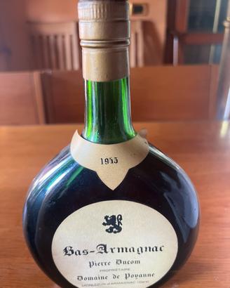 2 bottiglie armagnac 1934 1945