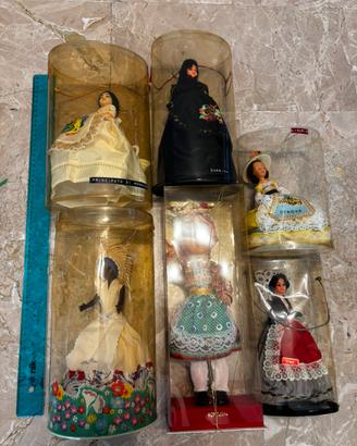 Lotto Bambole vintage Souvenir del mondo e d’itali