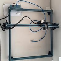 Stampante laser per legno