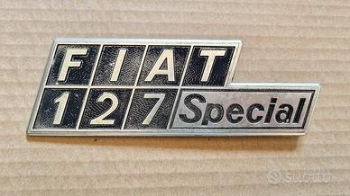 Scritta placchetta Fiat 127 Special