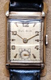 Orologio Bulova 1947 manuale, oro 10K, mod. lungo