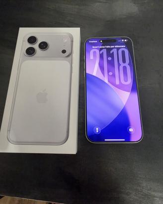 Iphone 17 Pro max 256 GB silver