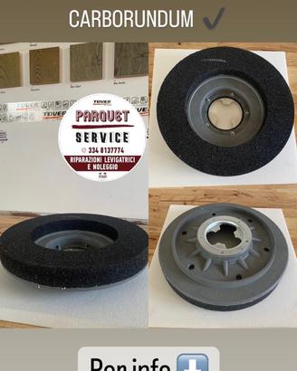 Levigatrice per parquet DISCO TRASCINATORE CARBORU