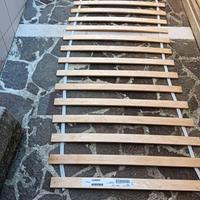 DOGHE in MASSELLO di LEGNO 80X200 cm 2 PEZZI