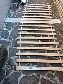 DOGHE in MASSELLO di LEGNO 80X200 cm 2 PEZZI