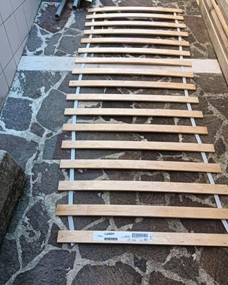 DOGHE in MASSELLO di LEGNO 80X200 cm 2 PEZZI