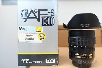 Obiettivo Nikon AF-S 12-24 f/4 G DX