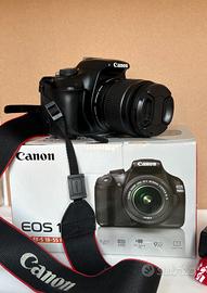 Canon EOS 1100D + 18-55 IS II – kit completo