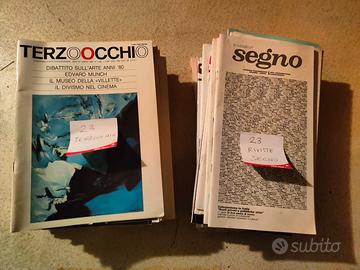 23 riviste Segno e 23 riviste TerzoOcchio