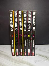 Manga Chainsaw man 1-3/5-7💕📚