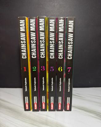 Manga Chainsaw man 1-3/5-7💕📚