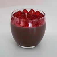 Torta al Cioccolato e Fragole  Candela Artigianale