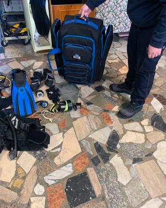 Attrezzature da sub completa