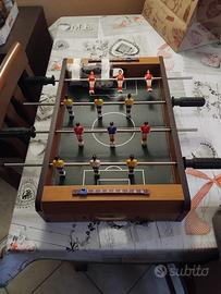 Calcio balilla da tavolo per bambini