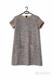 Abito tweed bouclé Intrend Max Mara 42 elegante 