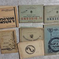 libri antichi da disegno