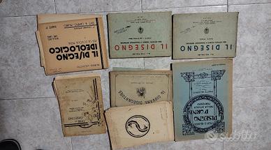 libri antichi da disegno