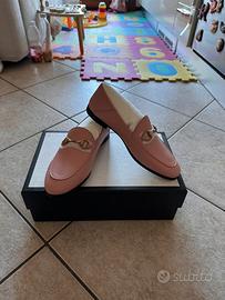 Mocassini donna rosa Gucci 36
