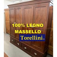 Mobile Armadio 100% Legno Massello