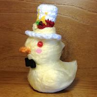 Hazbin Hotel Lucifer paperella peluche lana H12cm