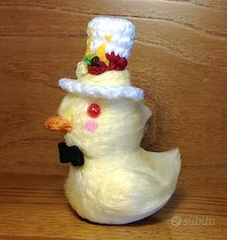 Hazbin Hotel Lucifer paperella peluche lana H12cm