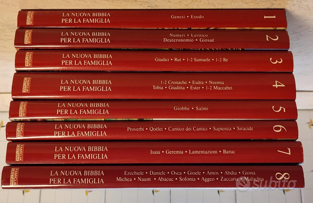 La nuova Bibbia - Famiglia Cristiana 17 volumi - Libri e Riviste In vendita  a Vicenza