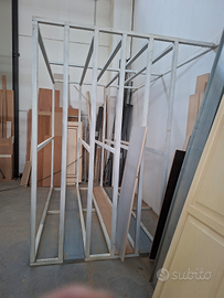 Rastrelliera per pannelli e simili