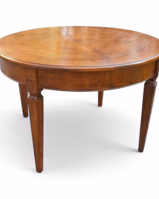 Tavolo classico rotondo stile direttorio