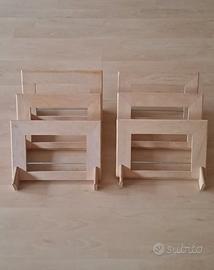 PORTARIVISTE IKEA DI LEGNO