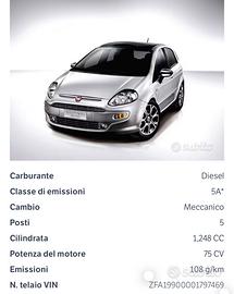 MOTORE FIAT GRANDE PUNTO