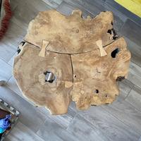 Tavolino legno massiccio