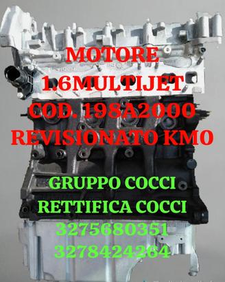 MOTORE 1.6 MULTIJET FIAT / LANCIA