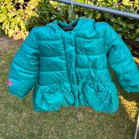 Piumino imbottito bambina taglia 2 anni