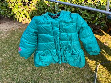 Piumino imbottito bambina taglia 2 anni