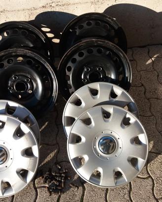 Cerchioni in acciaio  VW Golf V