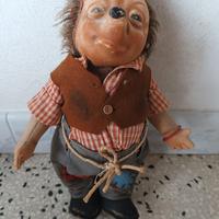 Steiff Nonno Riccio Mecki Pupazzo Vintage anni '60